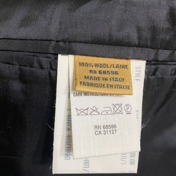 42 Reg Donna a Karan Signature Mens Suit Jacket - Picture 5 of 6